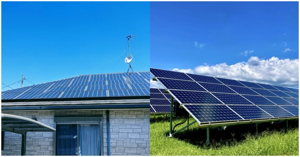 住宅用と産業用の太陽光パネルの違い