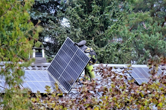 太陽光発電の撤去