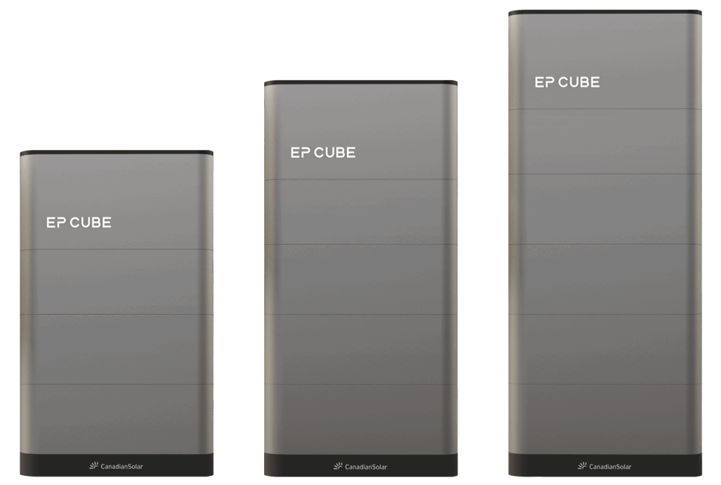カナディアンソーラーの蓄電池製品一覧